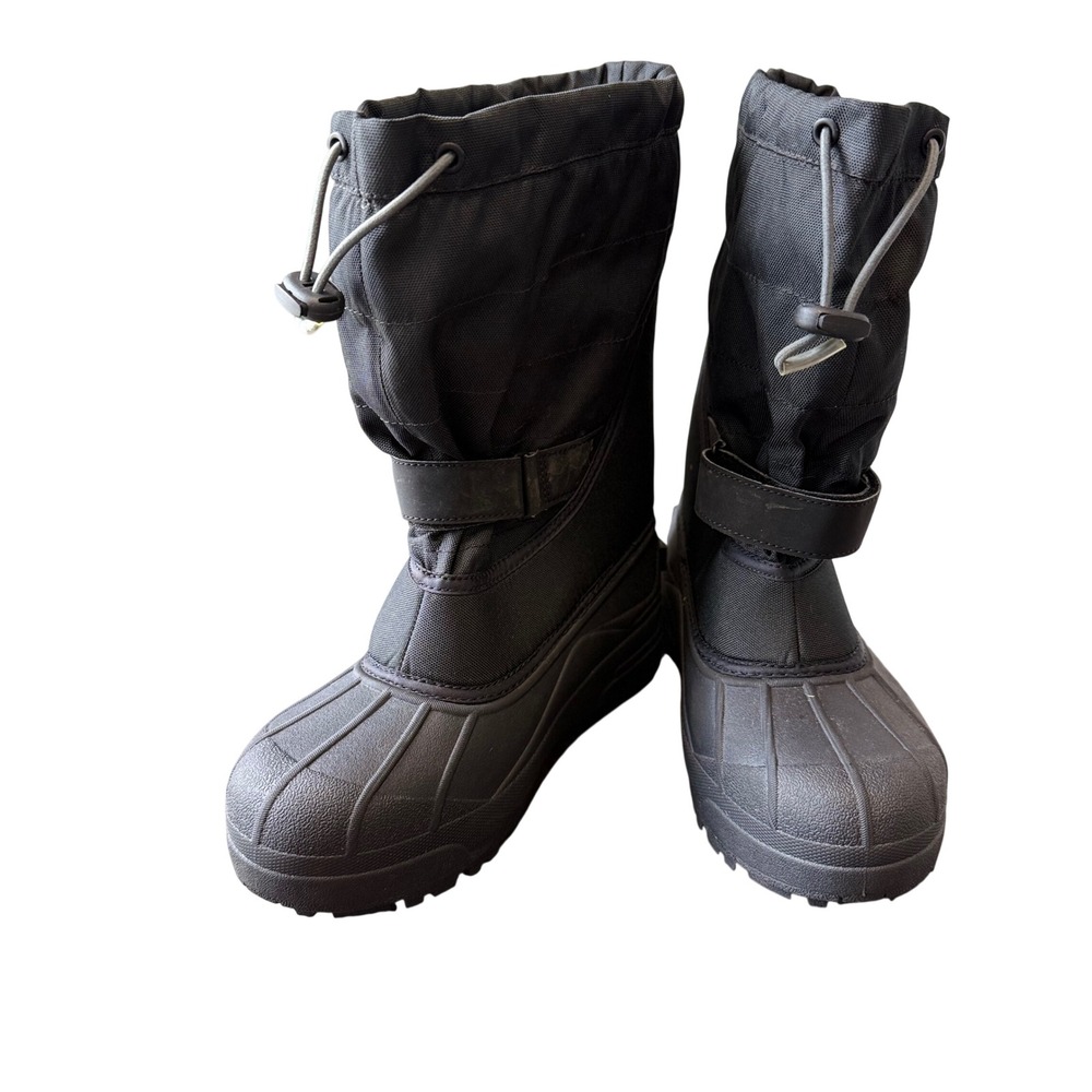 Columbia Women's Size 7 Black Waterproof Insulated Snow Boots Winter Outdoor